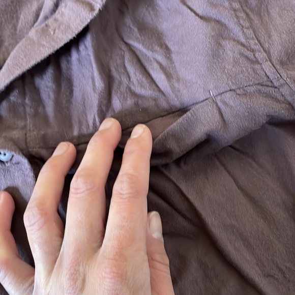 NEW Lululemon button down flannel never worn - Picture 3 of 5